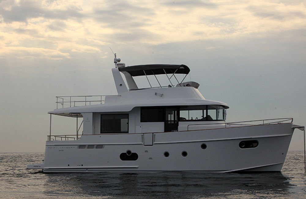 3 Swift Trawler 50 ormeggio