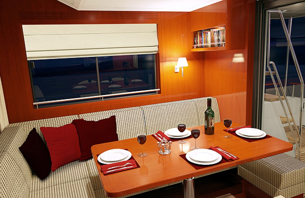 Swift Trawler 50 dinette